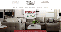 Desktop Screenshot of piercefurniture.net